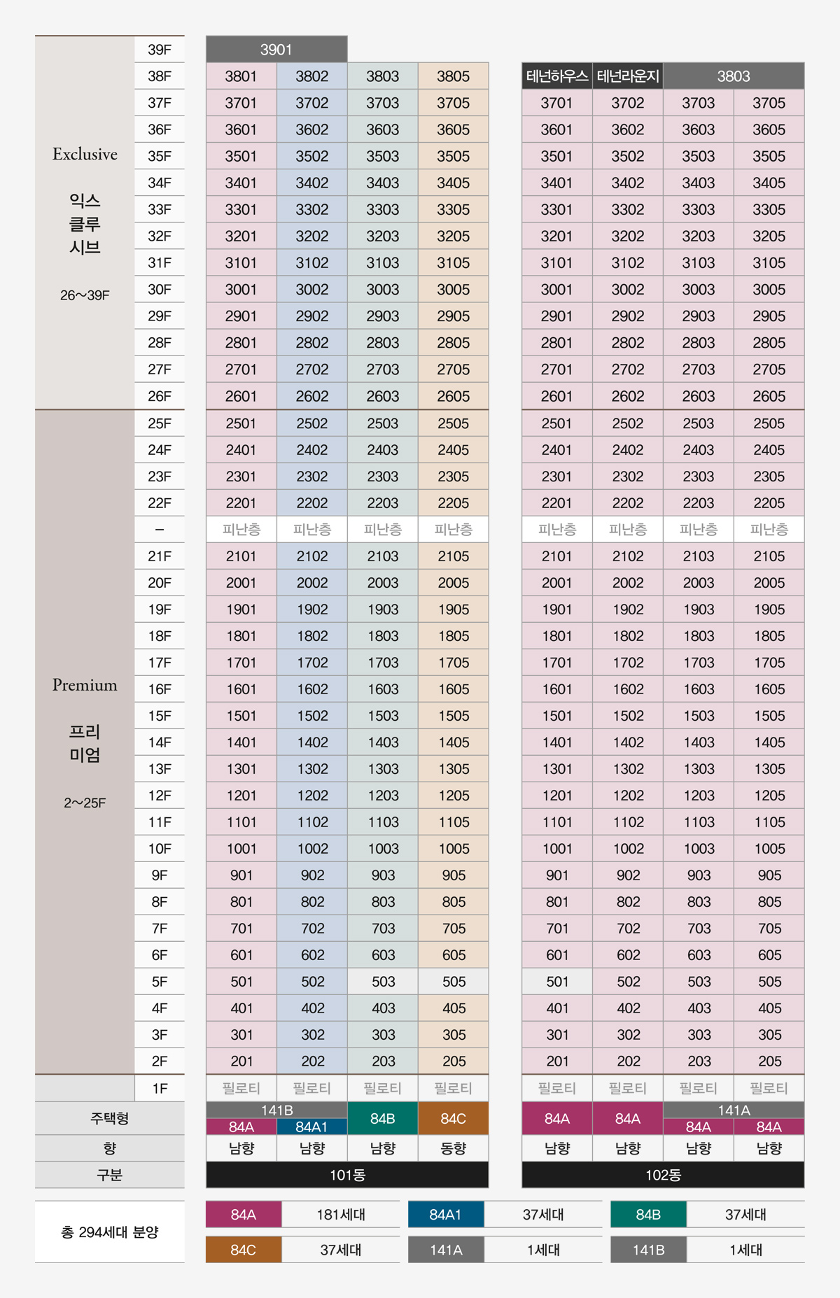 동호수표